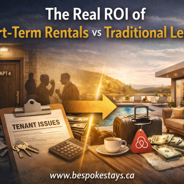 The Real ROI of Short-Term Rentals vs Traditional Leasing